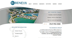 Desktop Screenshot of benevagroup.com